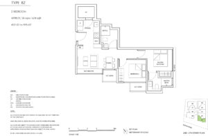 Sophia Meadow 2 Bedroom Type B2